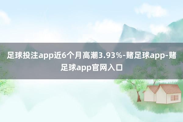 足球投注app近6个月高潮3.93%-赌足球app-赌足球app官网入口