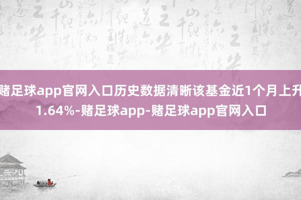 赌足球app官网入口历史数据清晰该基金近1个月上升1.64%-赌足球app-赌足球app官网入口