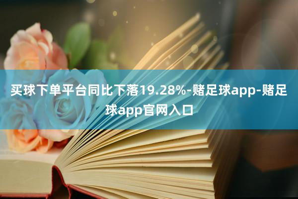 买球下单平台同比下落19.28%-赌足球app-赌足球app官网入口