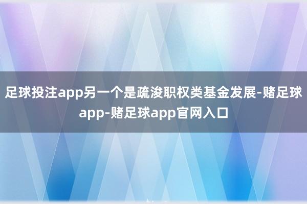 足球投注app另一个是疏浚职权类基金发展-赌足球app-赌足球app官网入口